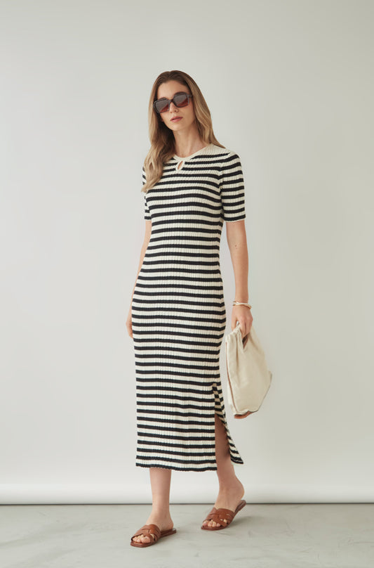 Vestido Caña Negro