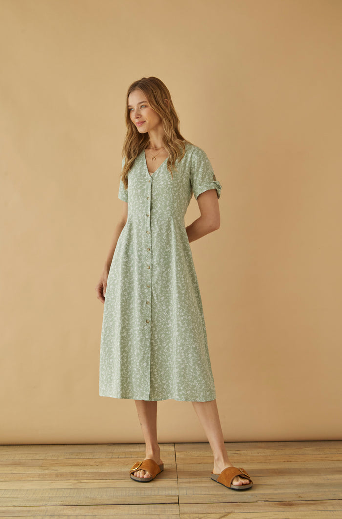 Vestido Leeds Verde