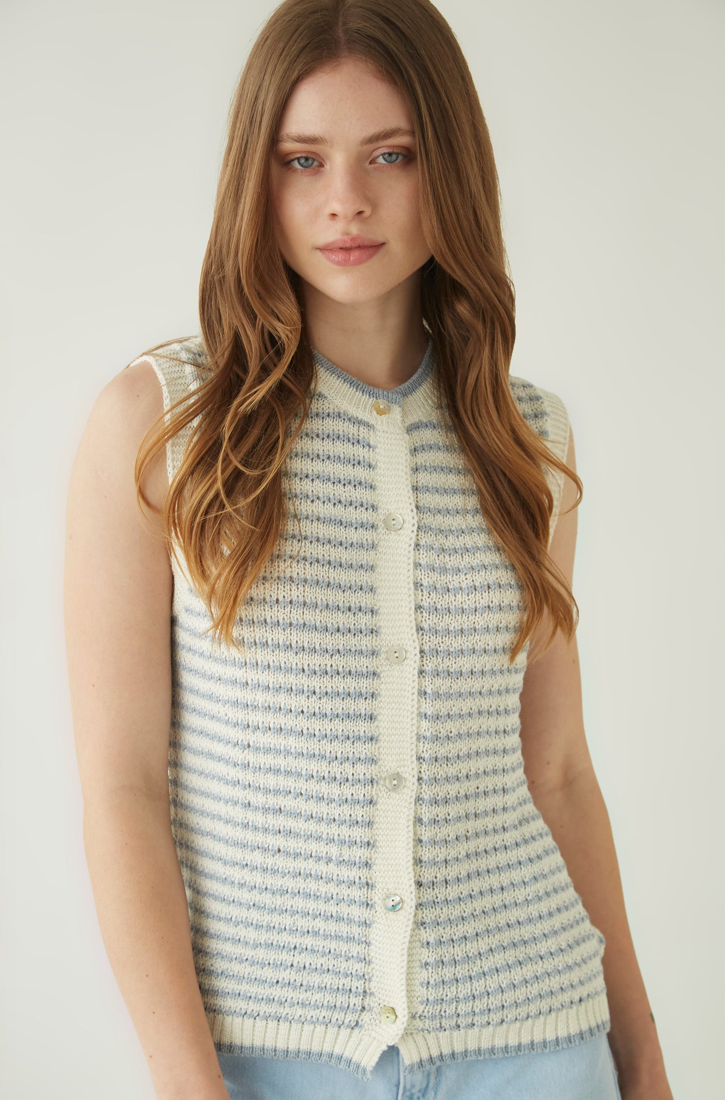 Chaleco Puerto Celeste