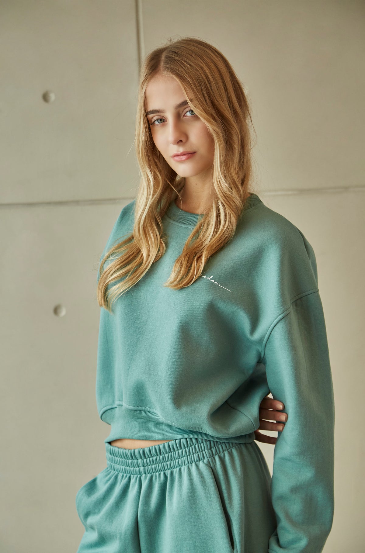 Sweatshirt Eva Verde