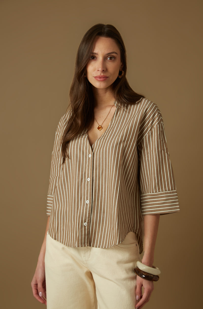 Blusa Buenos Aires Marron