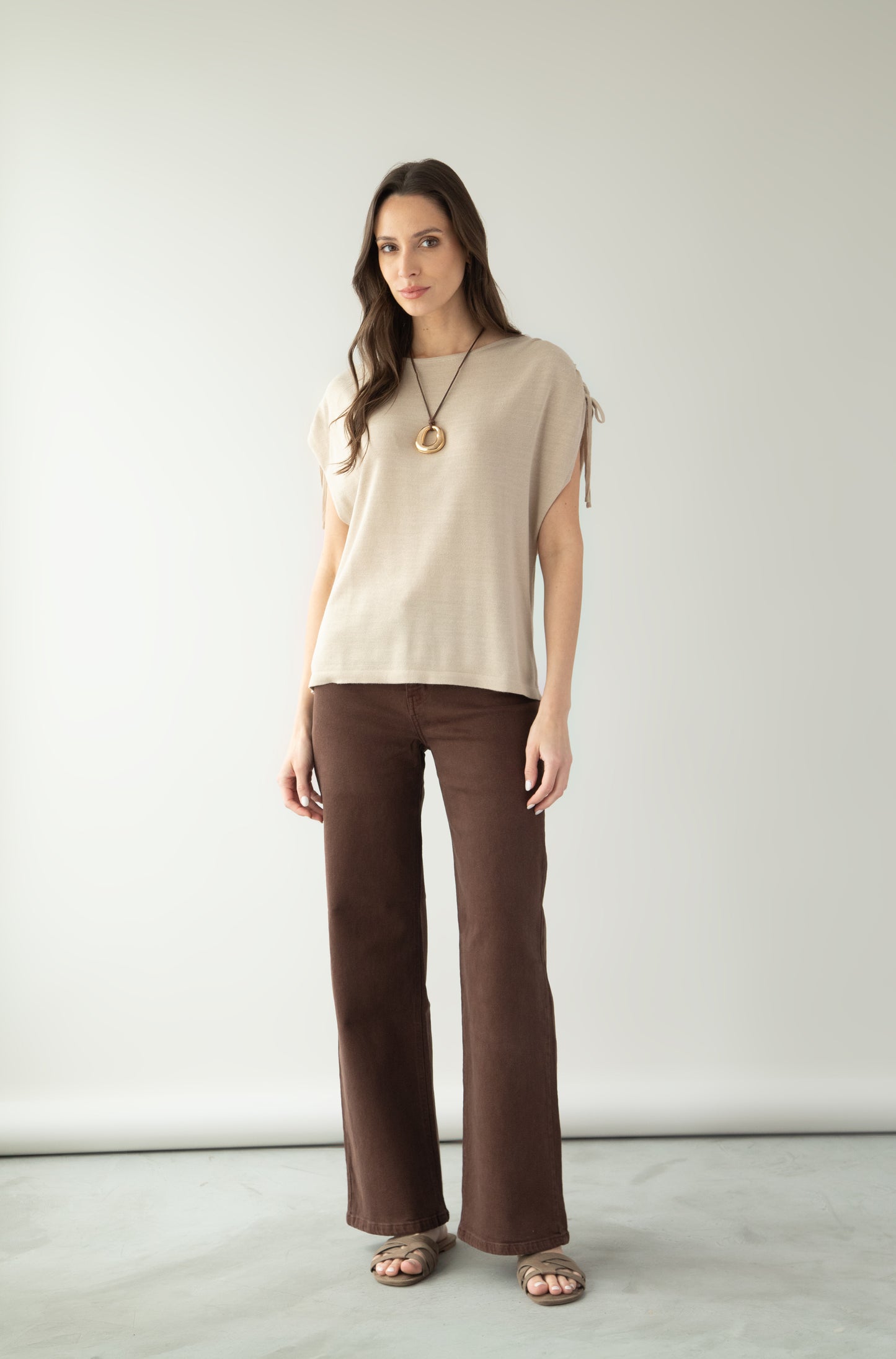 Pantalon Maison Marron