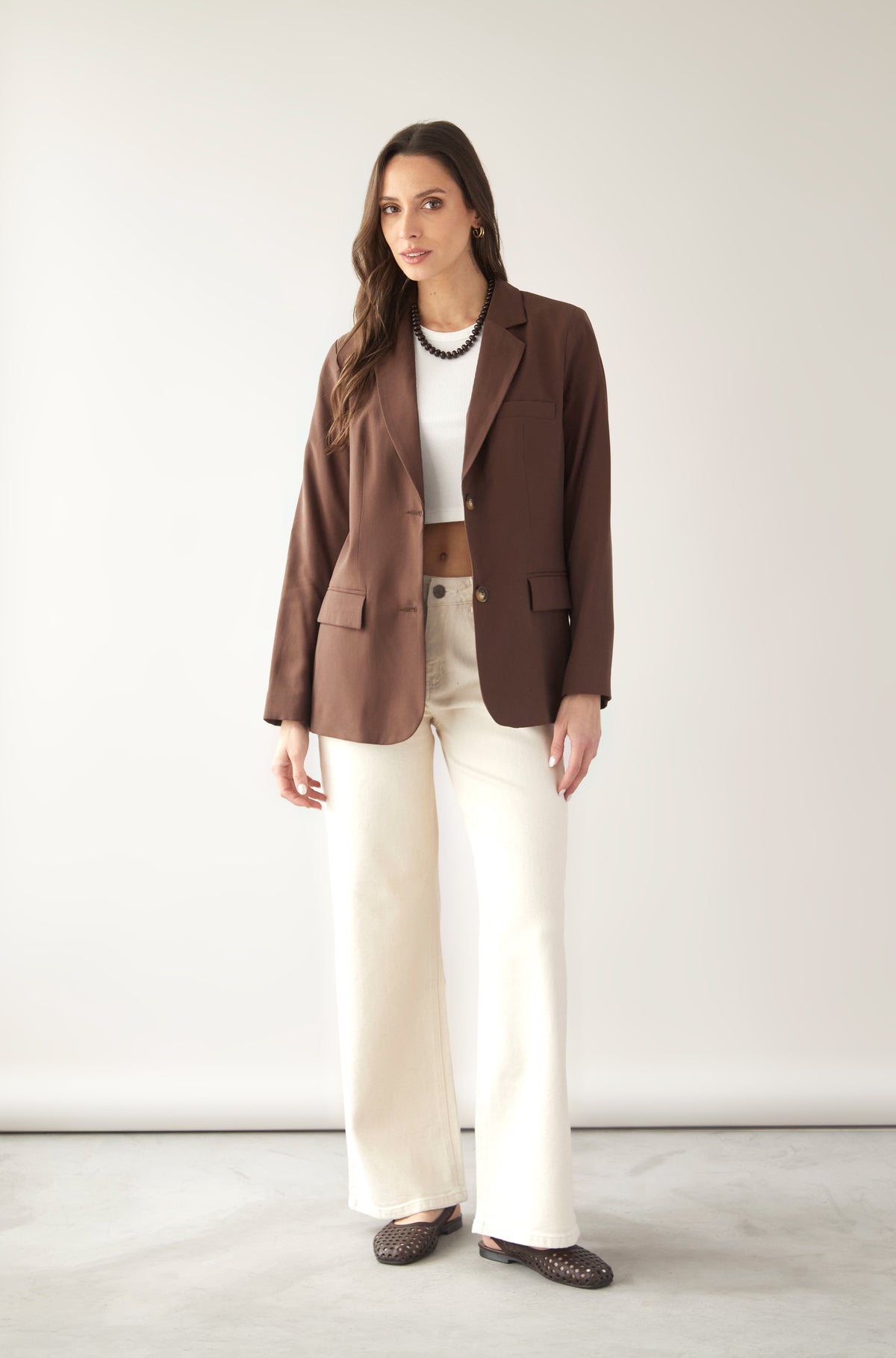 Blazer Gia Marron