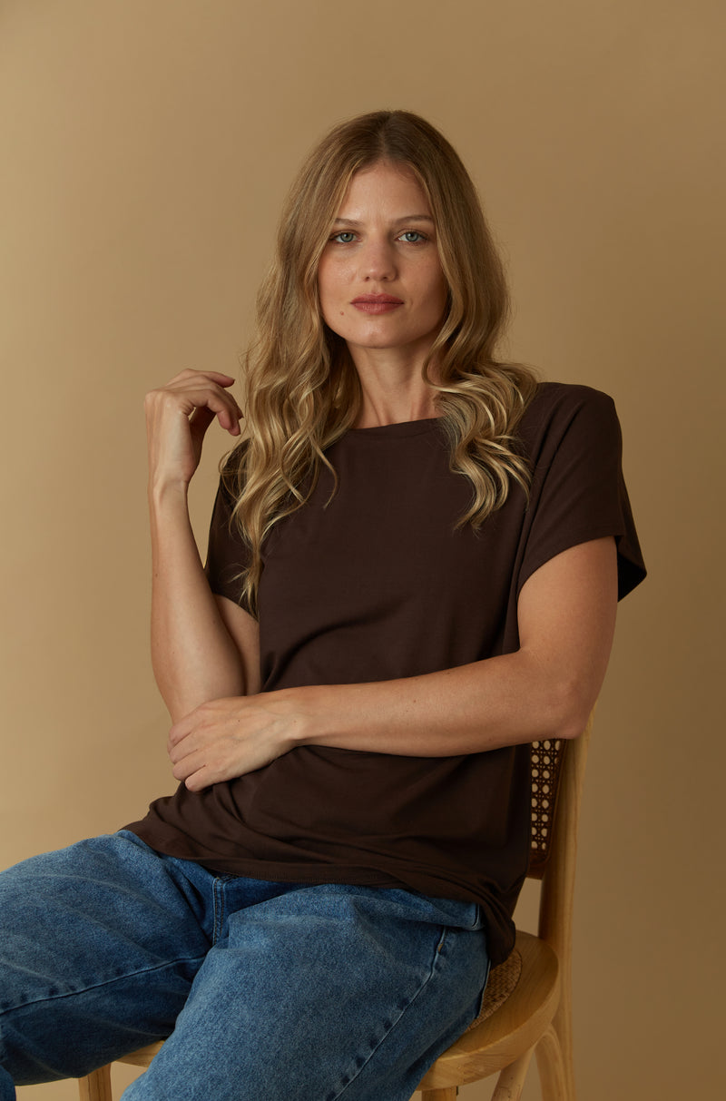Polo Almudena Marron