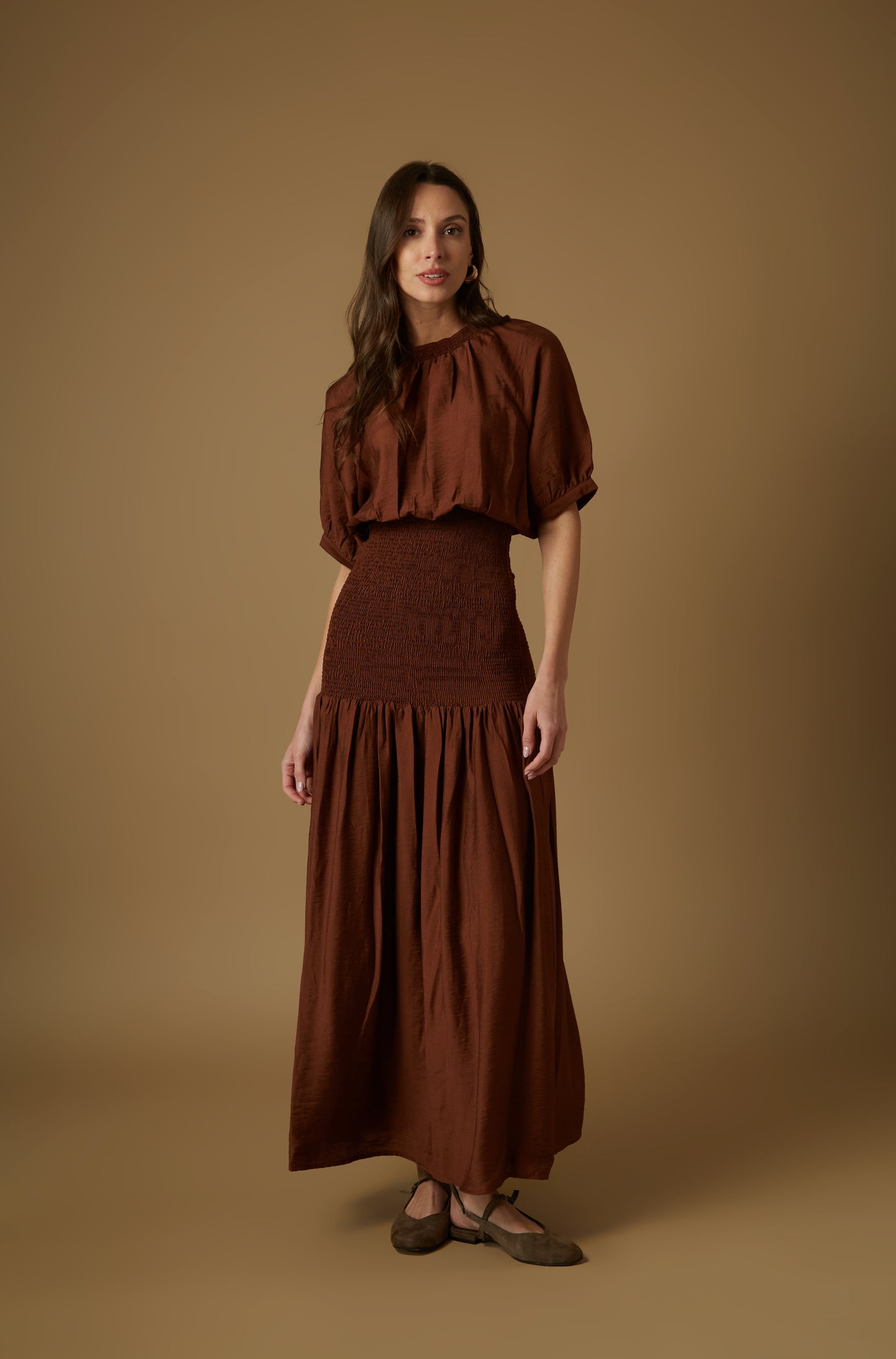 Vestido Rosewood Marron