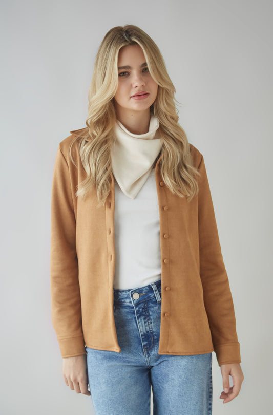 Blusa Michelle Camel