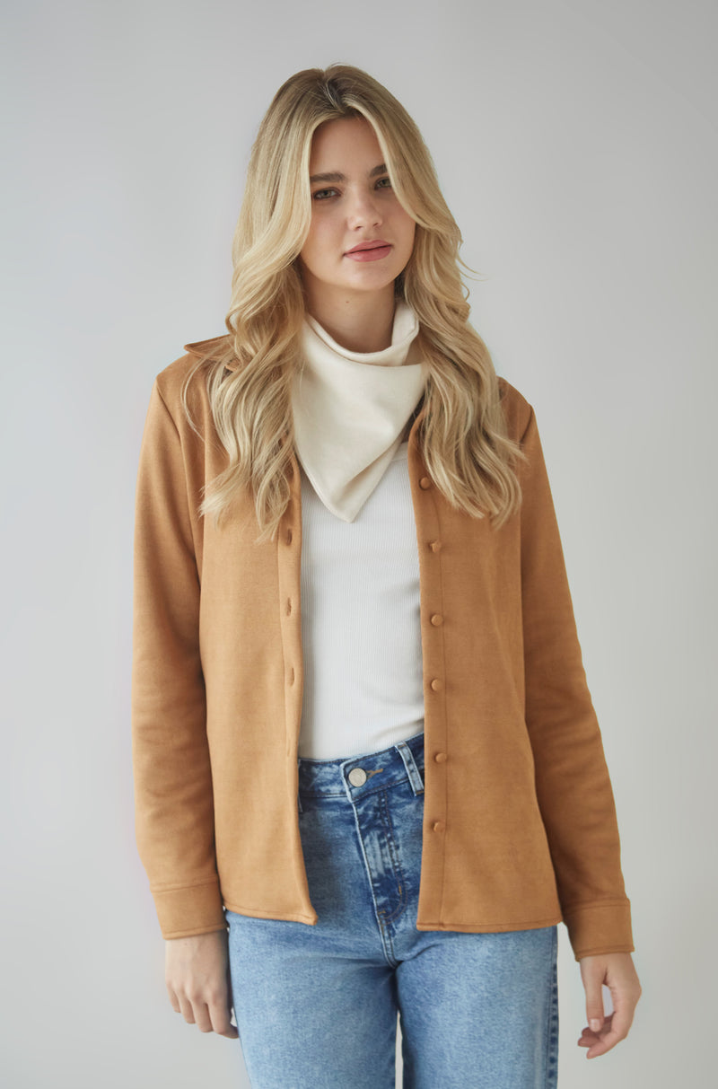 Blusa Michelle Camel