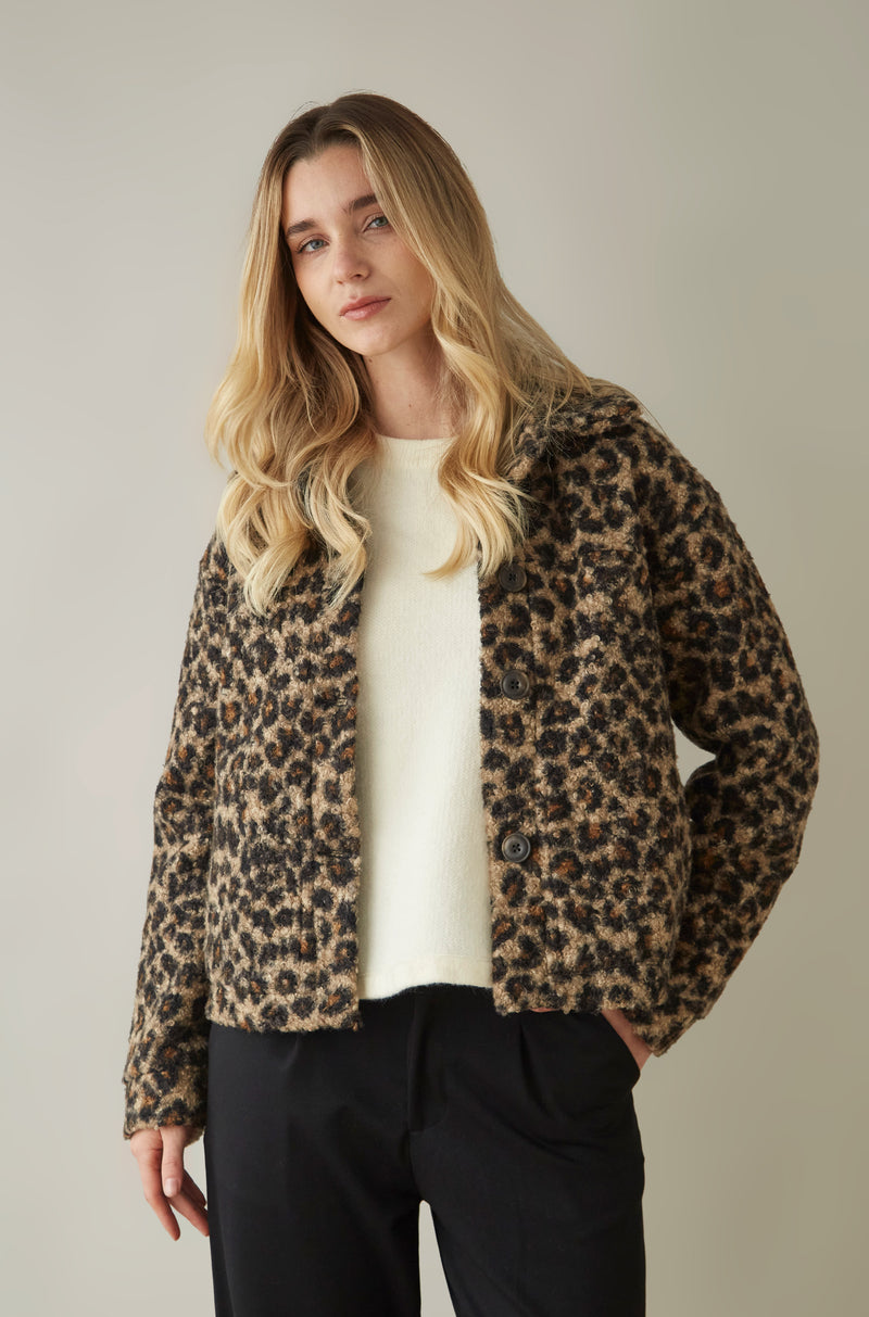 Casaca Edie Animal Print
