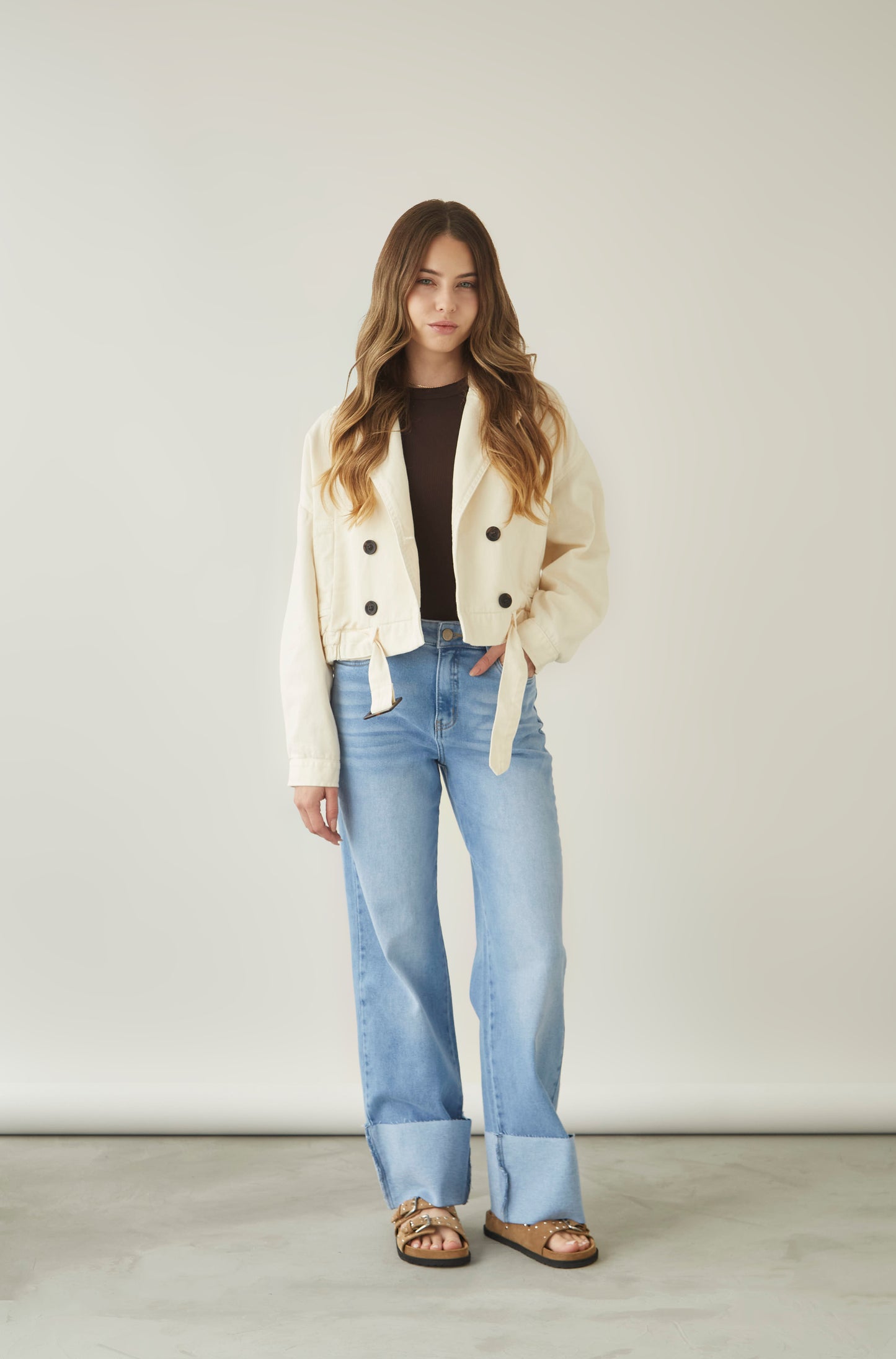 Casaca Navegante Crema