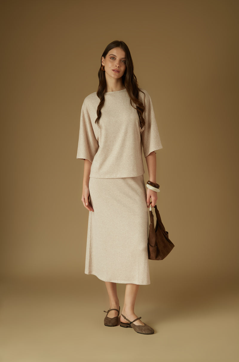 Falda Sheperd Beige
