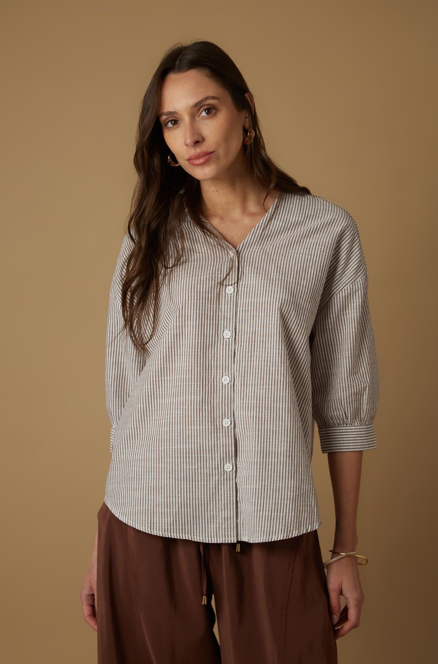 Blusa Today Marron