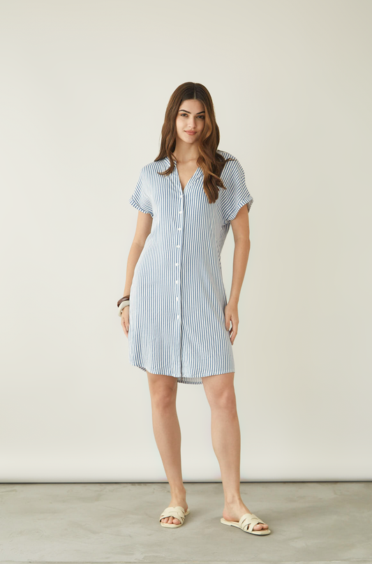 Vestido Lira Celeste