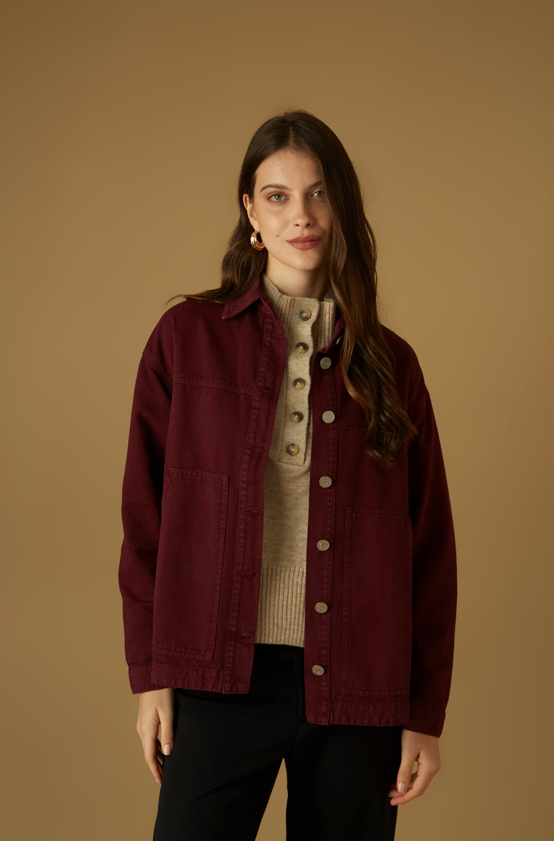 Casaca Cherry Guinda