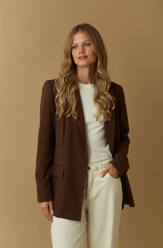 Blazer Flavia Marron