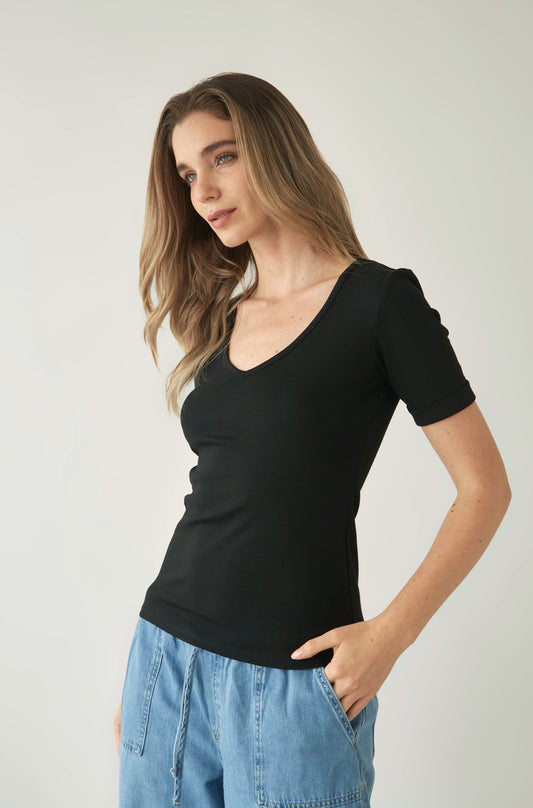 Polo Breton Negro