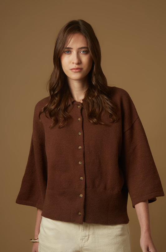 Chompa Francisca Marron