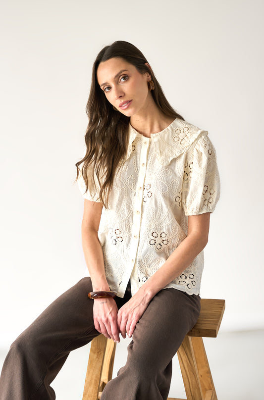 Blusa Anika Crema