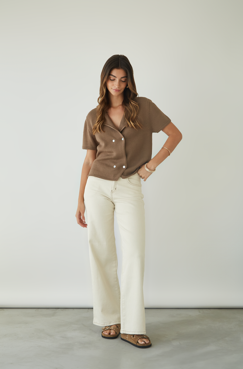 Pantalon Nacar Crema