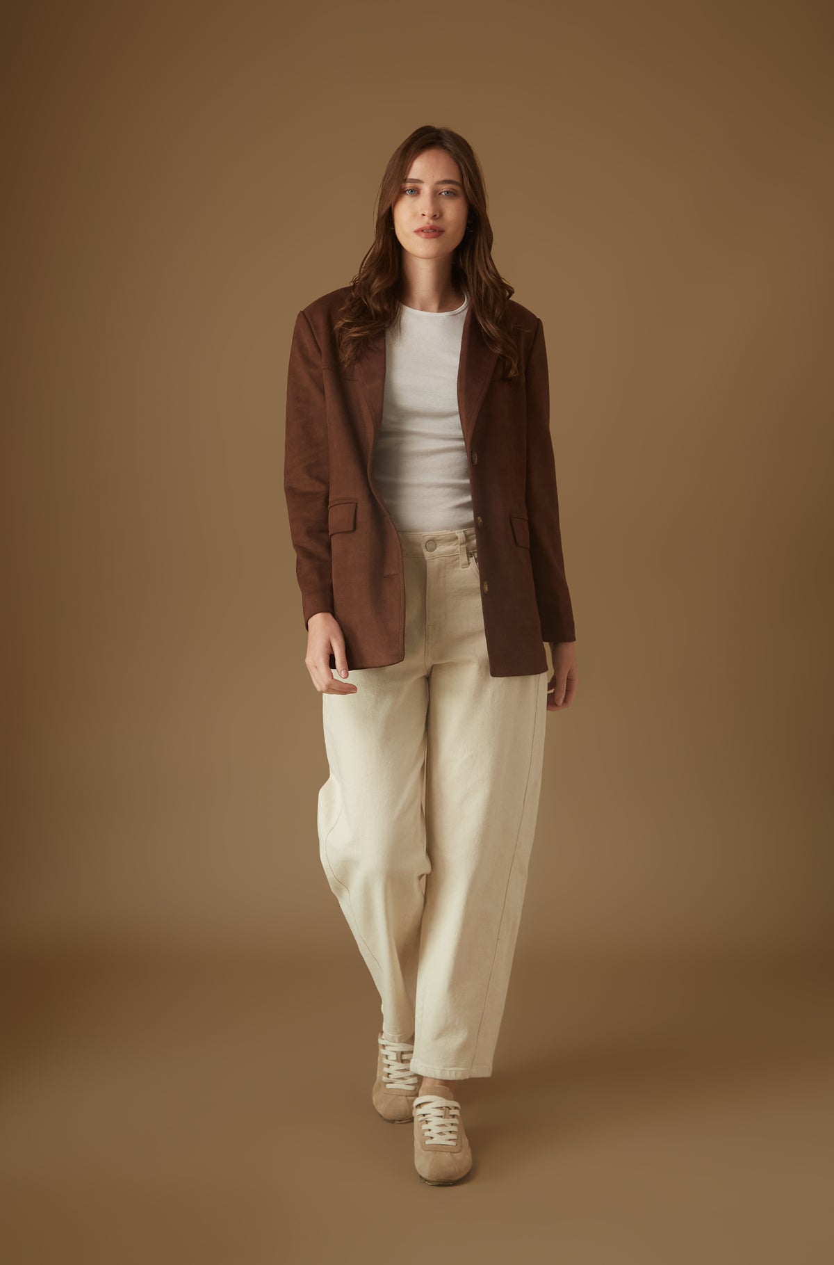 Blazer Denis Marron