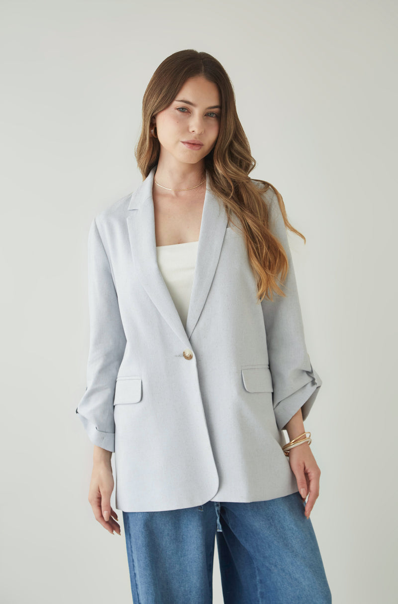 Blazer Drop Celeste