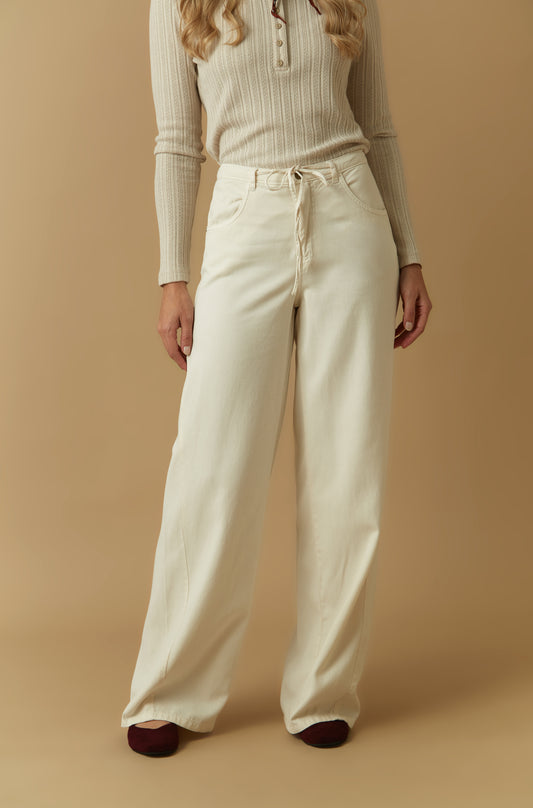 Pantalon Mancora Crema