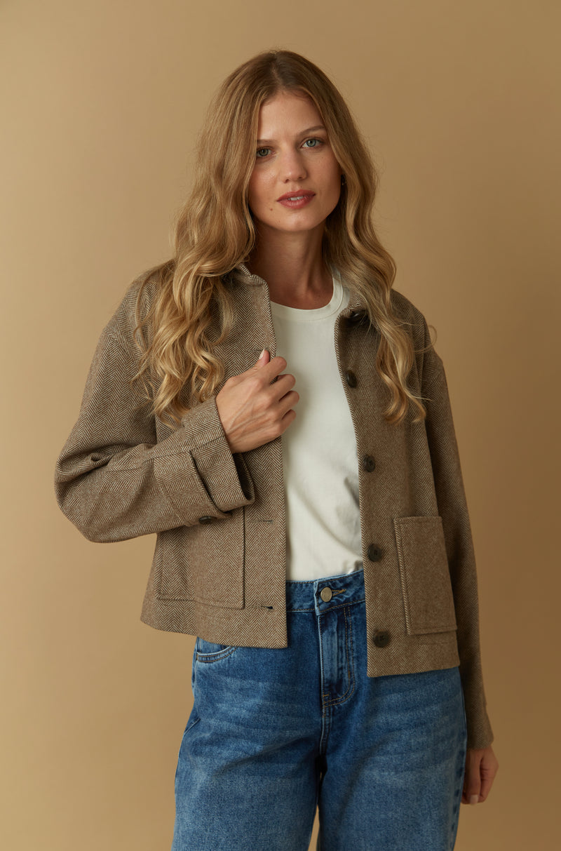 Casaca Lavander Beige