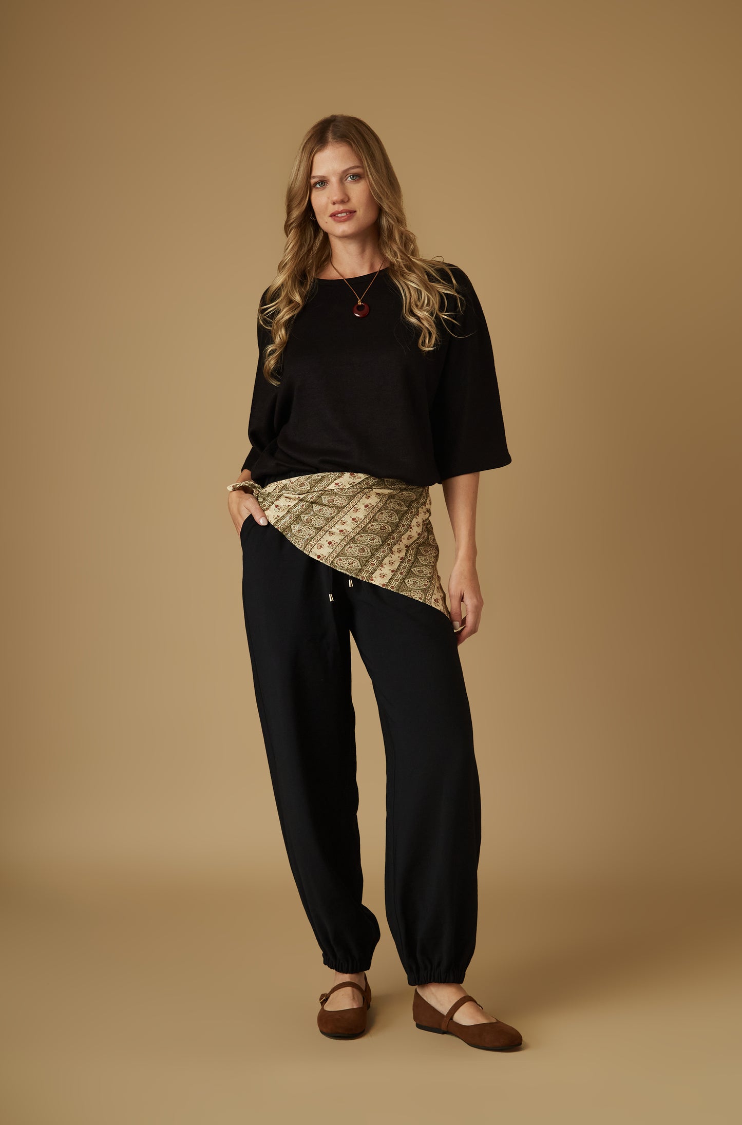 Pantalon Paola Negro