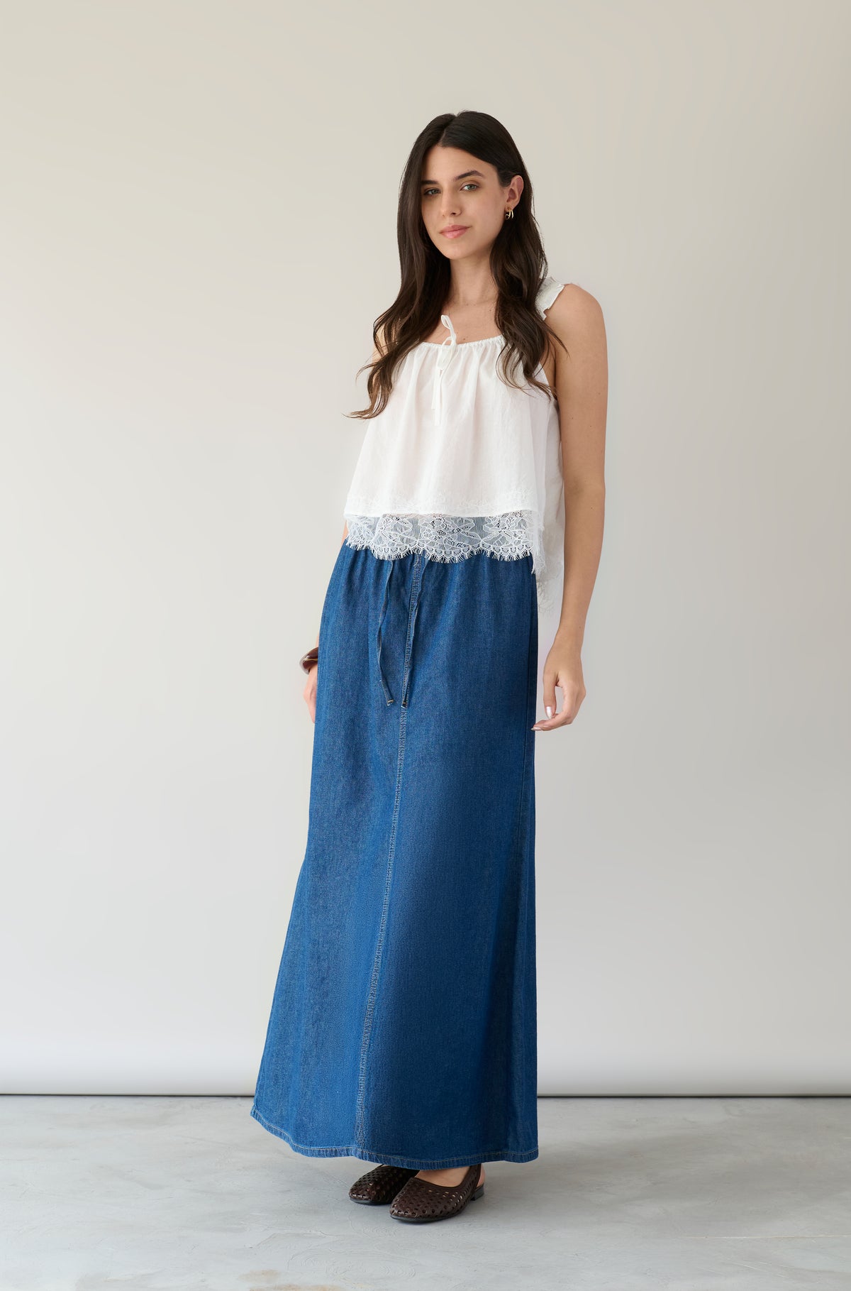 Falda Saora Azul