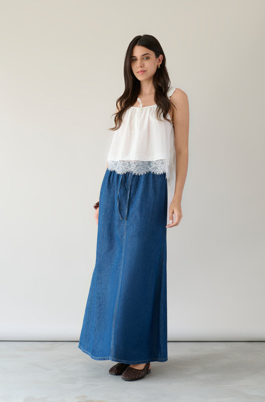 Falda Saora Azul