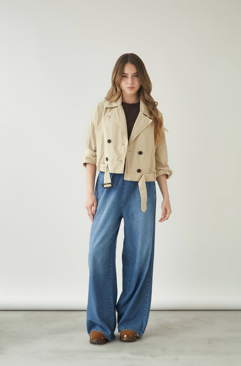 Casaca Navegante Beige