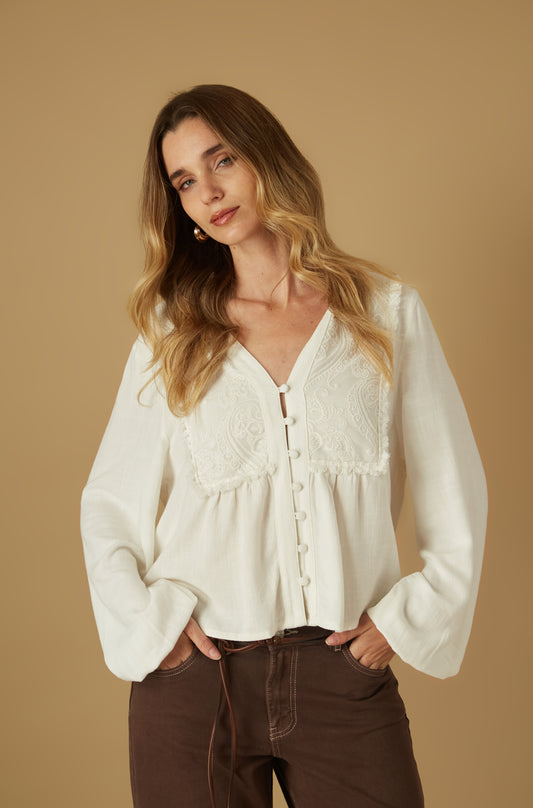 Blusa Field Off White