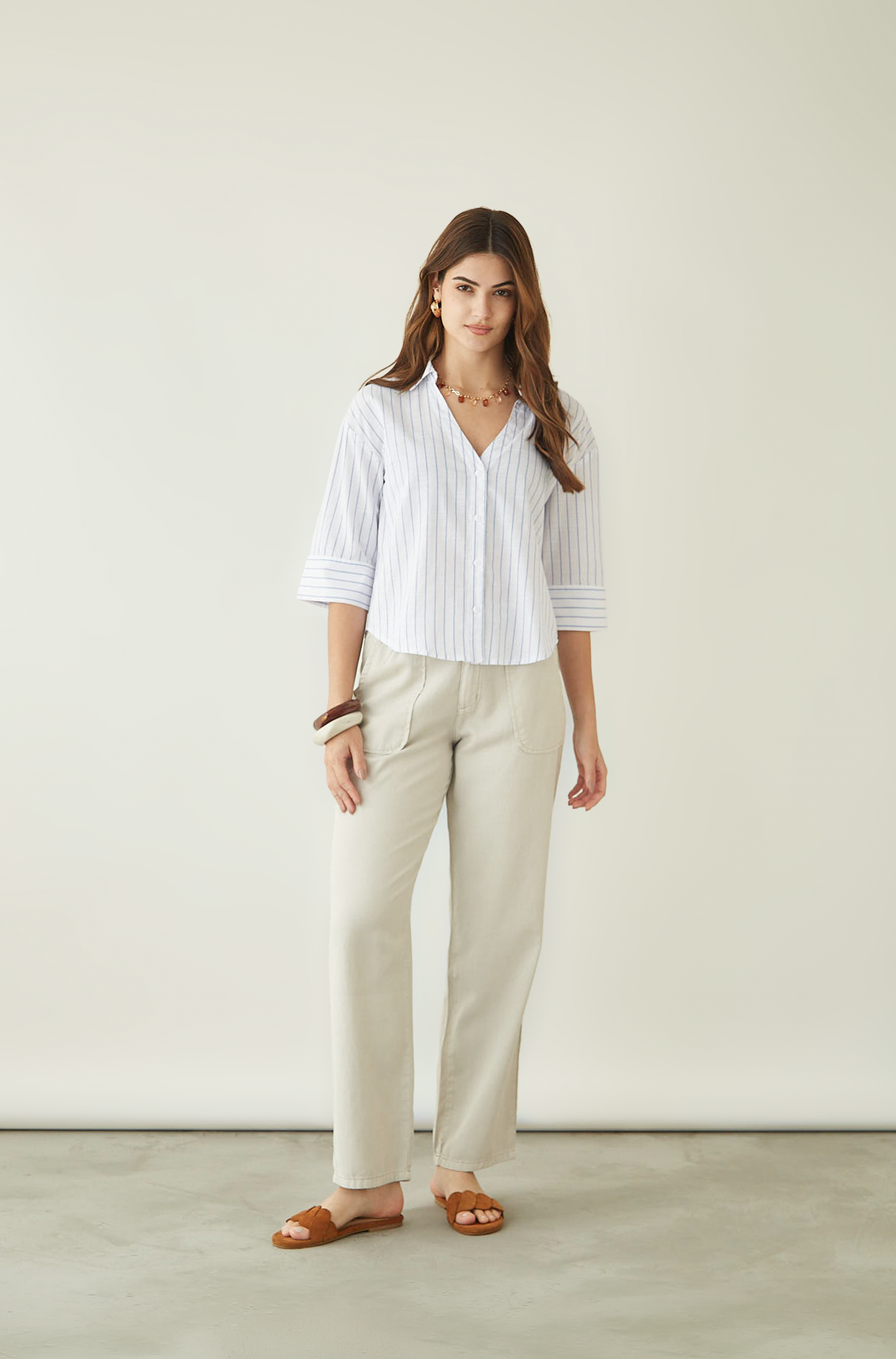 Pantalon Almeria Humo