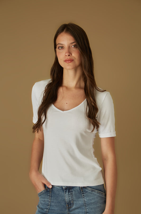 Polo Breton Off White