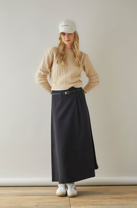 Falda Flynn Negro