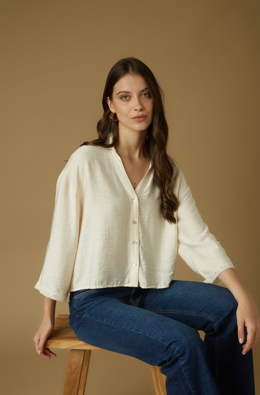 Blusa Amberley Sand
