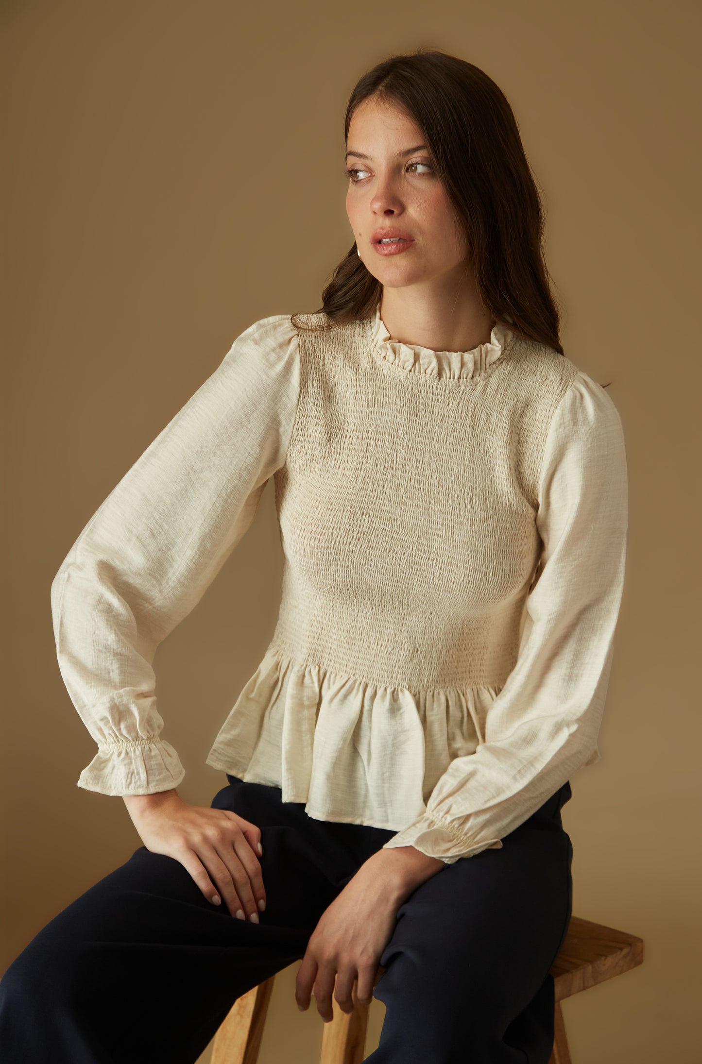 Blusa Canter Beige