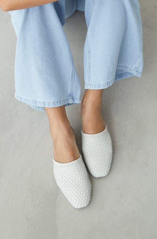 Sandalia Atenea Blanco