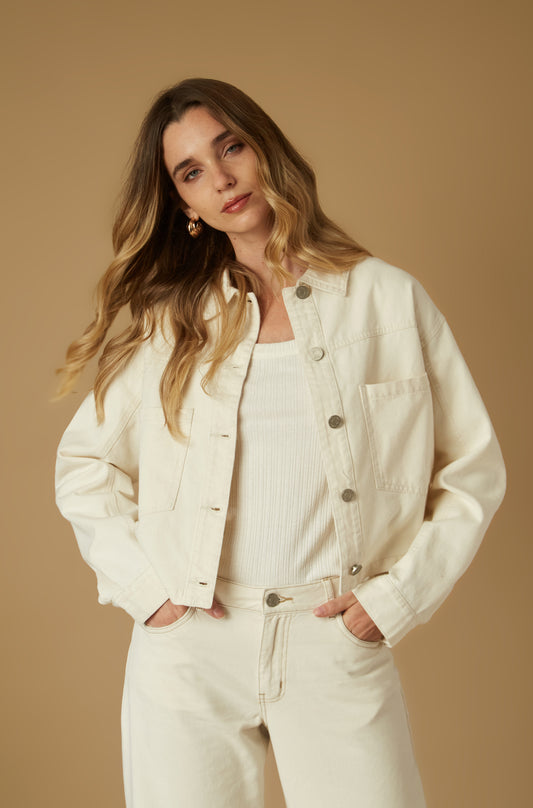 Casaca Aranza Crema