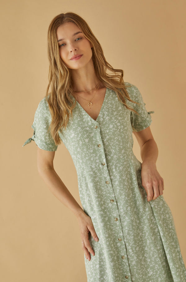 Vestido Leeds Verde