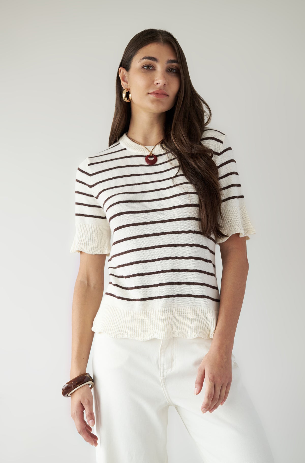 Polo Grace Marron