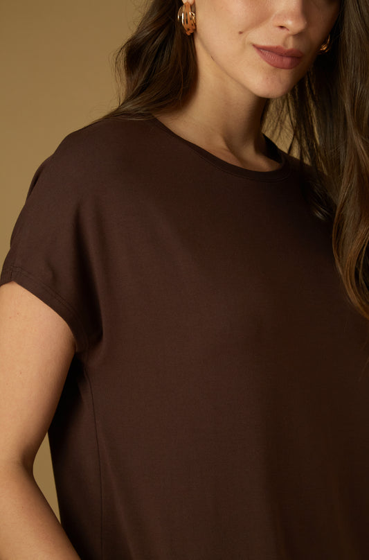 Polo Almudena Marron
