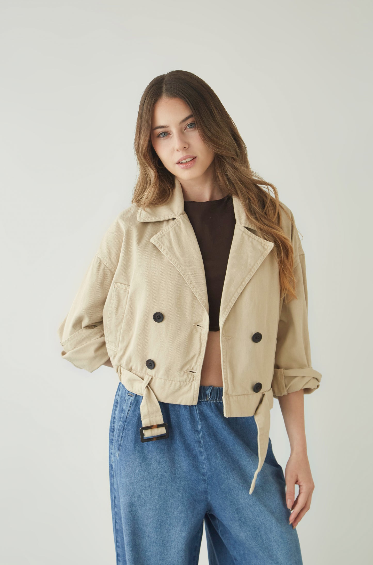 Casaca Navegante Beige