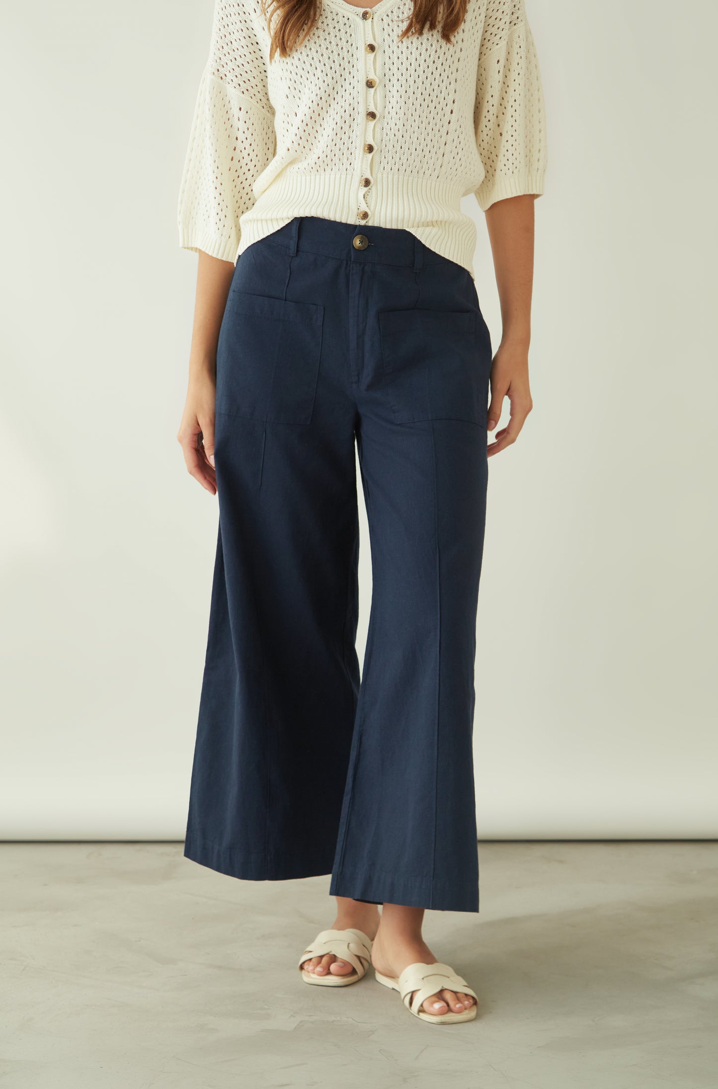 Pantalon Bolonia Azul