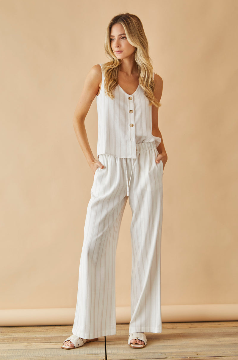 Pantalon Elina Beige