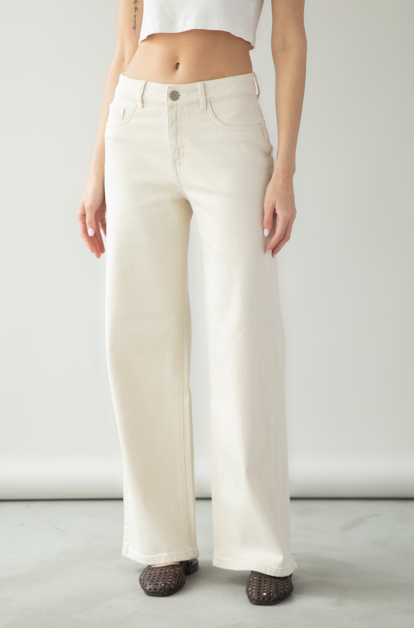 Pantalon Maison Beige