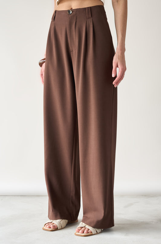 Pantalon Milena Dark Brown