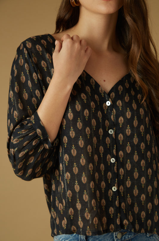 Blusa Close Negro