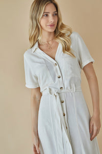 Vestido Darcy Natural