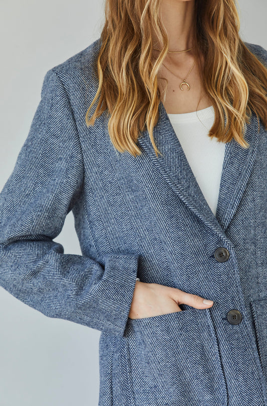 Blazer Harper Azul