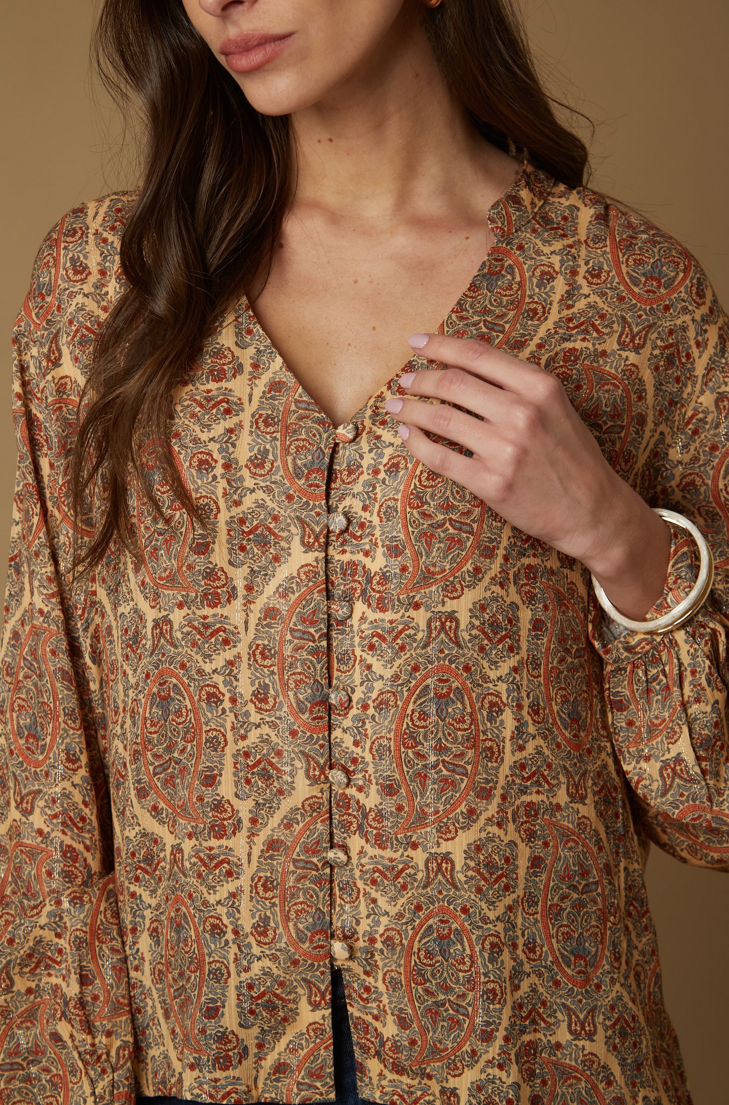 Blusa Minnie Nude